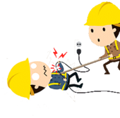 COMO ATUAR EM CASO DE ACIDENTE COM CORRENTE ELÉTRICA